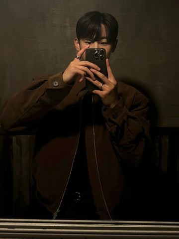 ショートコットンコートVD480