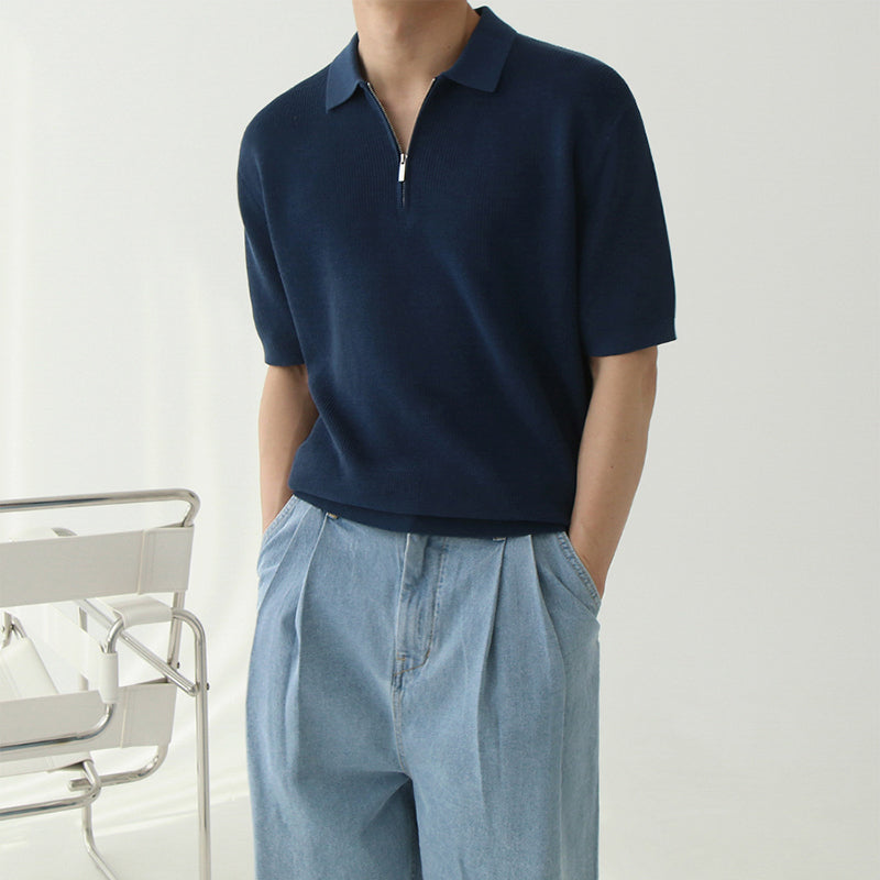 ハーフシップポロシャツ VD86 - VODA｜韓国メンズファッション通販サイト