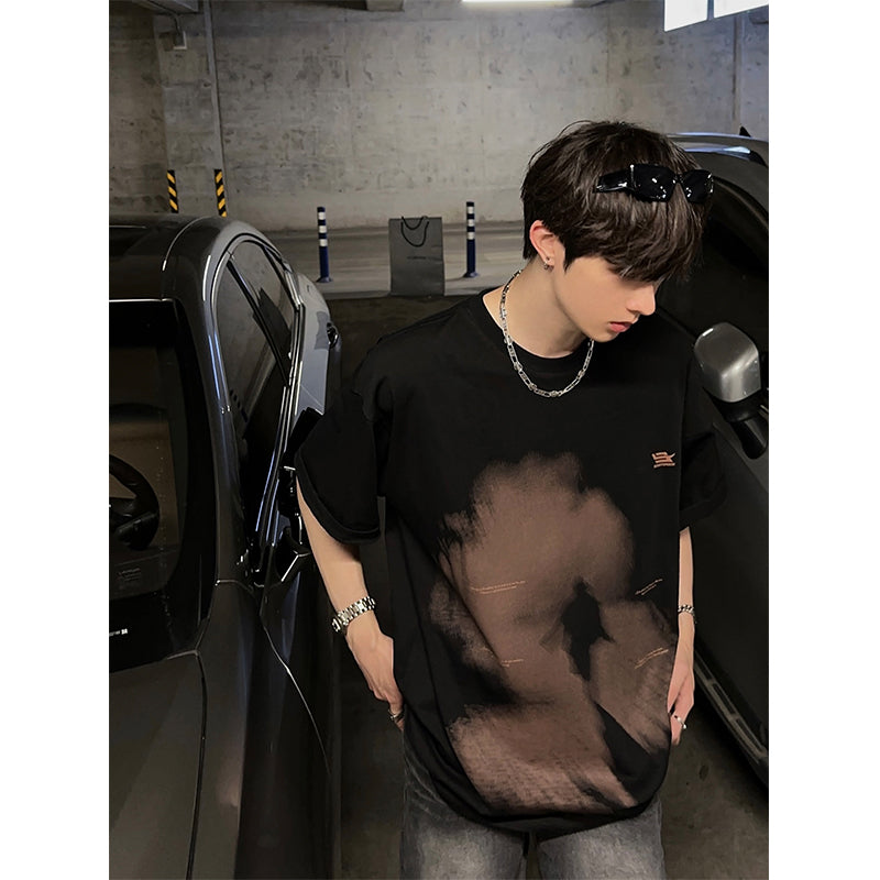 グラデーションパターンTシャツ VD92 - VODA｜韓国メンズファッション通販サイト